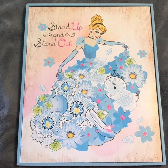 Disney Wall Art Cinderella Wall Decor Poshmark